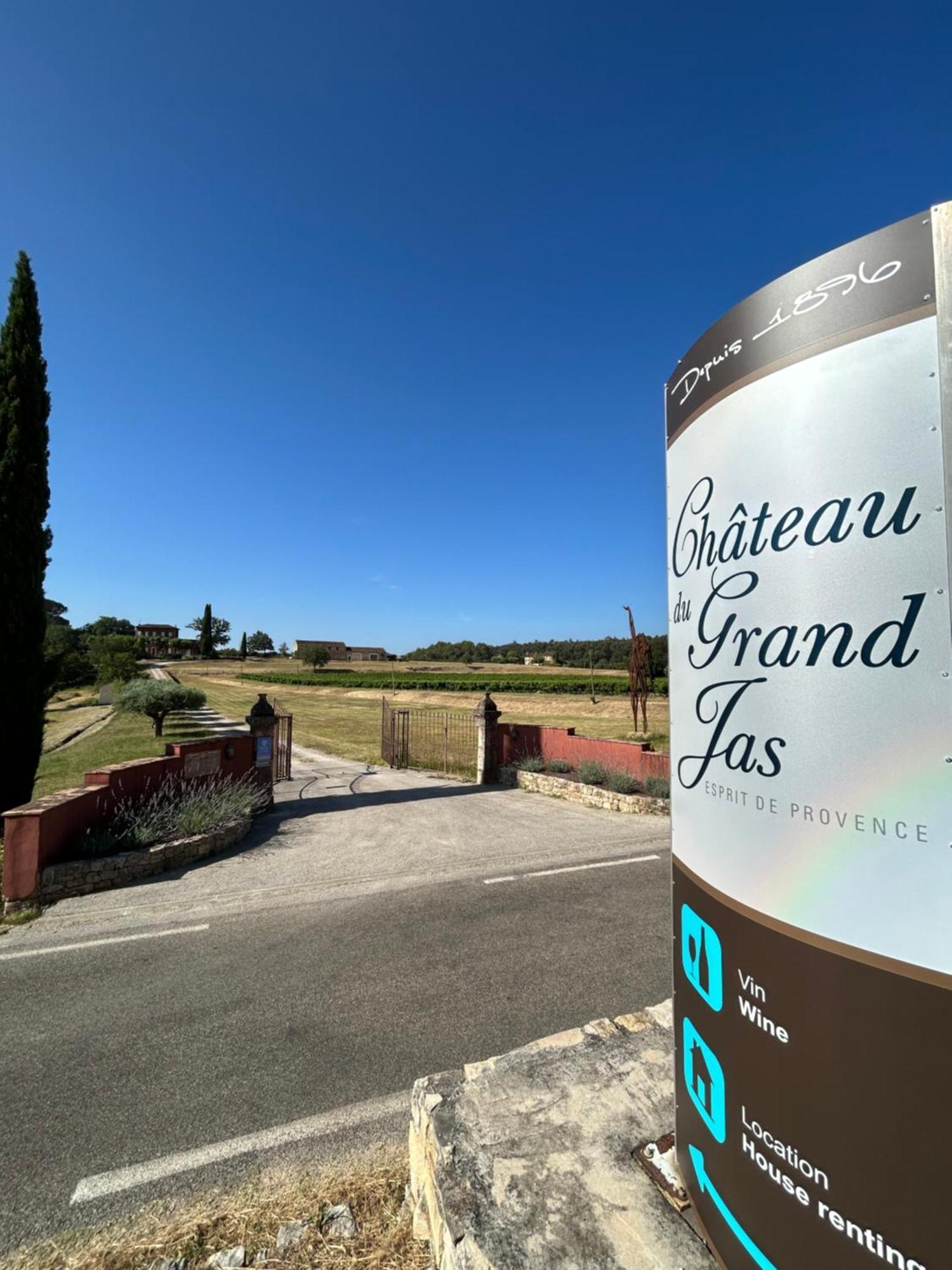 Chateau Du Grand Jas Entrecasteaux Exterior foto